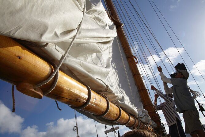 San Diego Sunset or Afternoon Sail on Classic Yacht - What you get for $115: snacks, drinks, and vintage boat value
