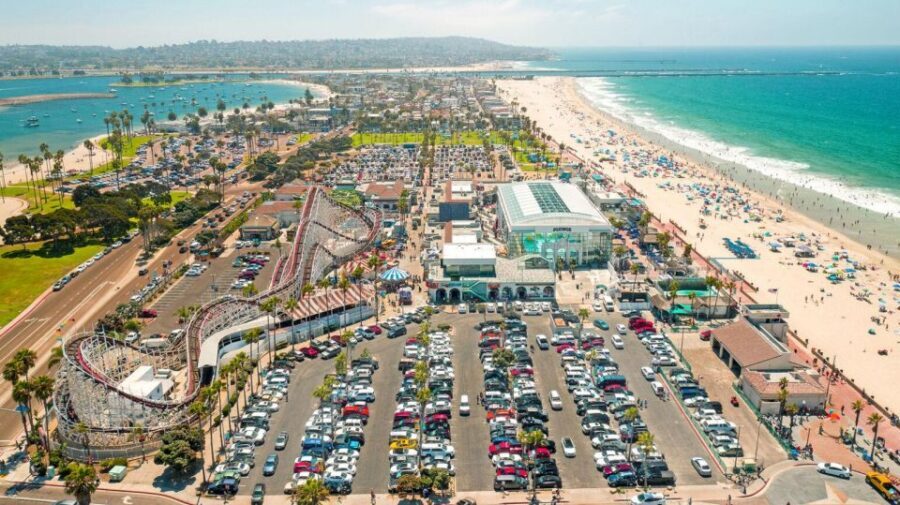 San Diego: Unlimited Ride & Play Pass at Belmont Park - Family rides for every age: bumper cars, carousel, and more