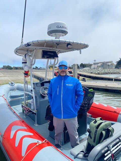 San Diego: Whale and Dolphin Watching Speedboat Tour - Seaforth Marina starts the show in a tight, fast group