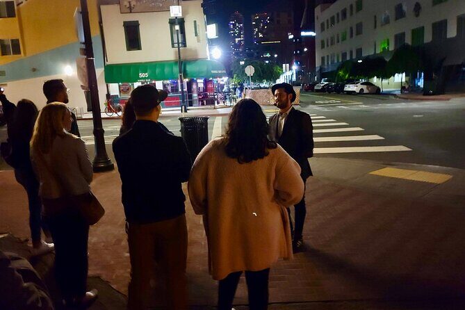 San Diego's Gaslamp Quarter Historic True Crime Tour - The guides are a big deal: Leila, Luna, RT, and Daniel
