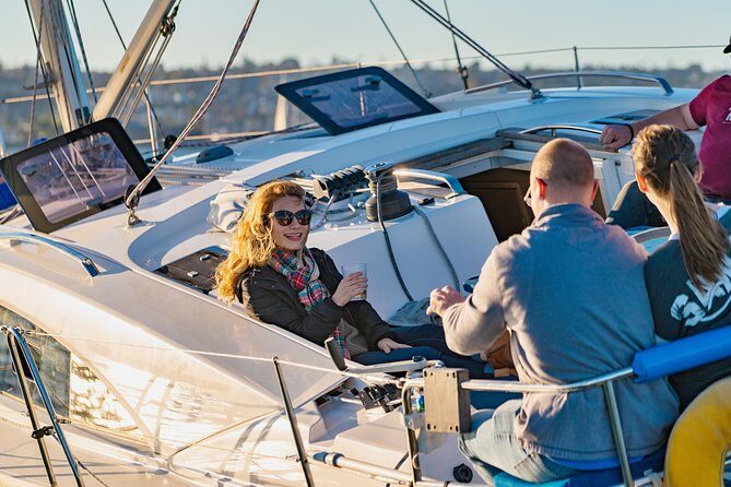 Small-Group San Diego Sunset Sailing Excursion - On-board perks that actually matter: blankets, snacks, and music