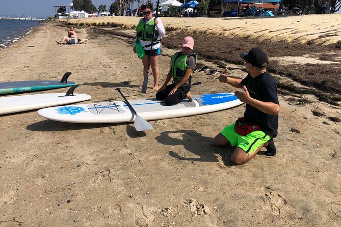 Stand up Paddle Board Lesson on The San Diego Bay - Gear that’s included—and what it means for your comfort