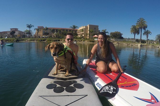 SUP Rental - The route and scenery: skyline glimpses and marina detail