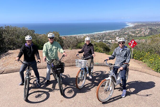The Mount Soledad E-Bike Tour - Electric assist up to Mount Soledad, then coast views all day’s worth