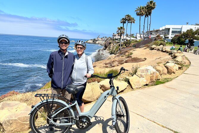 The Mount Soledad E-Bike Tour - Meeting at 7734 Herschel Ave and how the 2-hour route actually feels