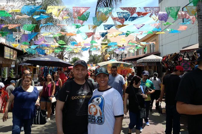 Tijuana Toe Dip: Day Trip from San Diego - Downtown Tijuana orientation: Plaza Santa Cecilia to El Popo