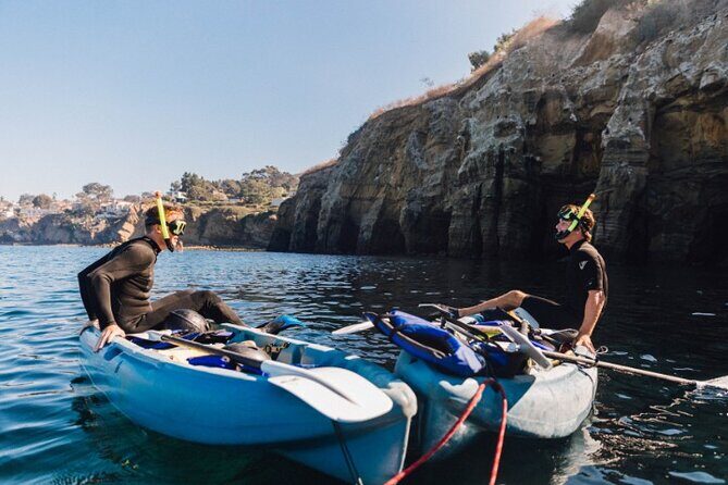 Two Hour Kayak and Snorkel Tour for Two in La Jolla - How the kayak + snorkeling flow actually works