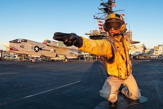 USS Midway Museum Admission: Valid Any Date - Bridge, highlighted locations, and engine-room areas you’ll actually remember