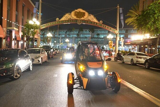 Viator Exclusive GoCar After Dark: Self-Guided Tour of Gaslamp and Balboa Park - Key highlights you’ll feel right away